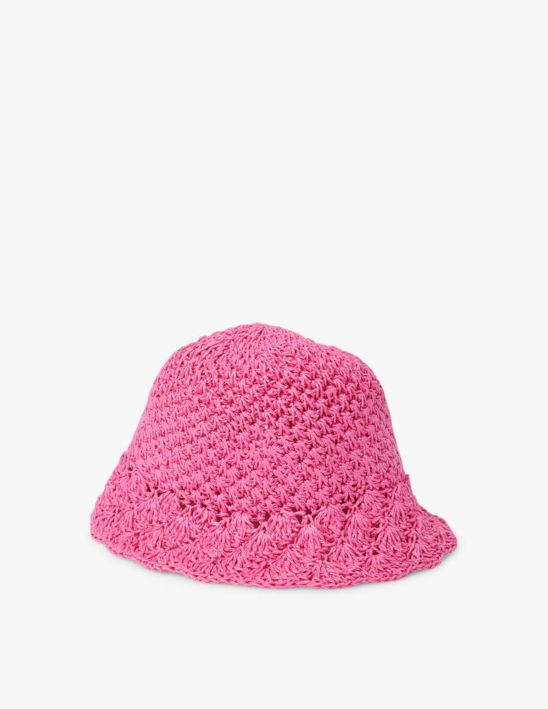 rinascente FILIPPO CATARZI Crochet bucket hat - pink