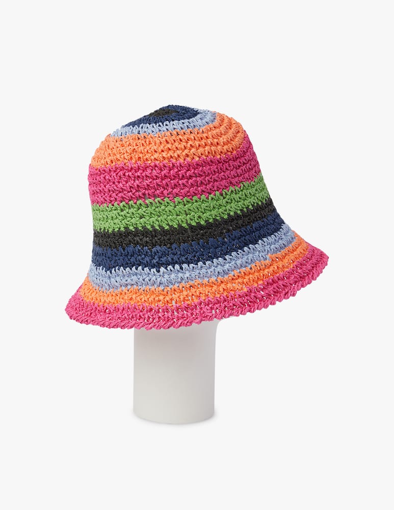 rinascente FILIPPO CATARZI Cappello bucket all'uncinetto - multicolor