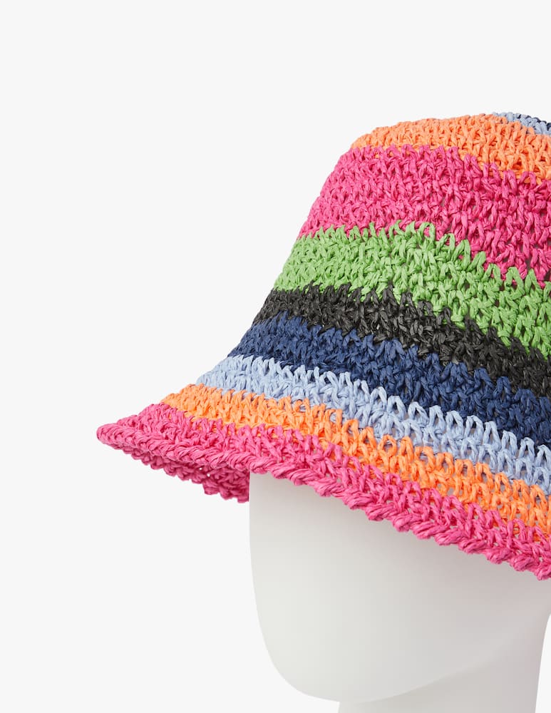 rinascente FILIPPO CATARZI Cappello bucket all'uncinetto - multicolor