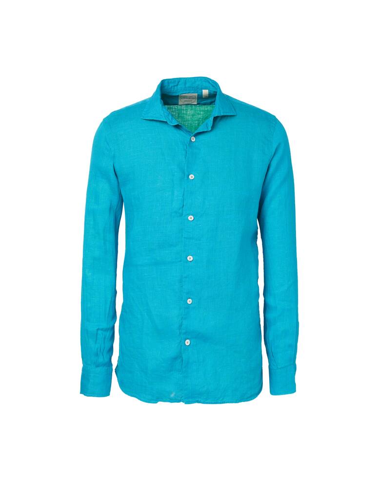 rinascente Altemflower Camicia double tu lino - verde