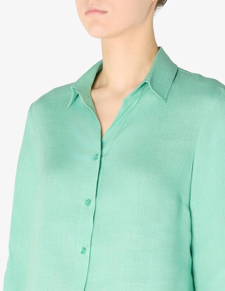 rinascente Elizabeth Ascot Camicia maniche corte lino