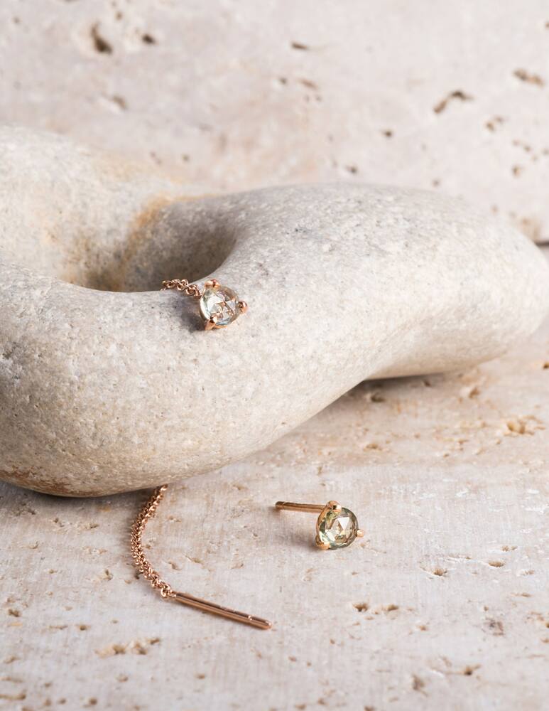 rinascente GM Gioielli Flowing Dot asymmetrical earrings