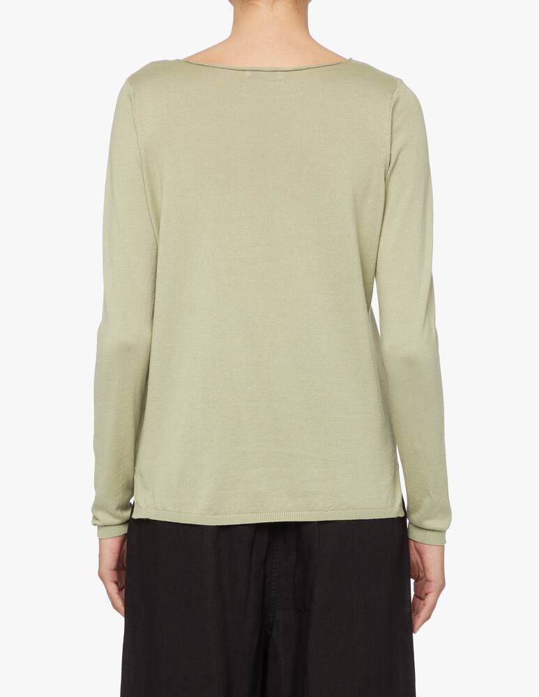 rinascente Rinascente Collection Boat neck cotton sweater