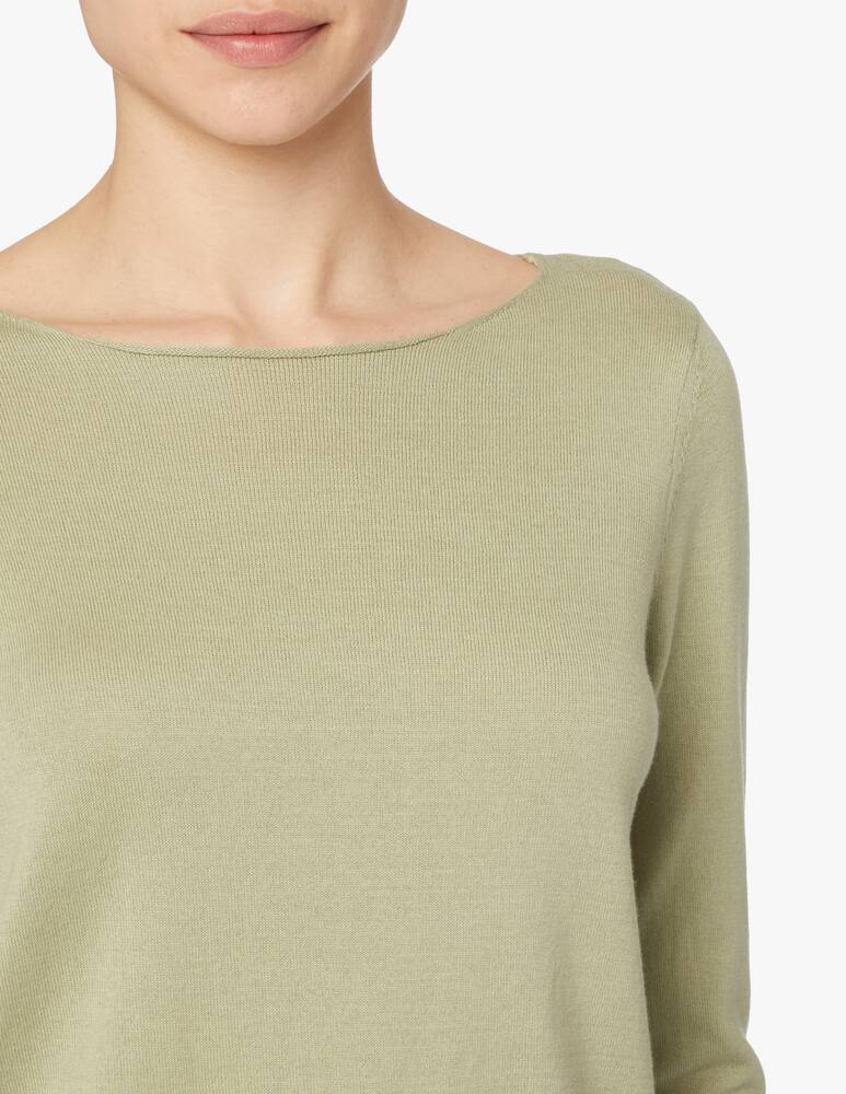 rinascente Rinascente Collection Boat neck cotton sweater