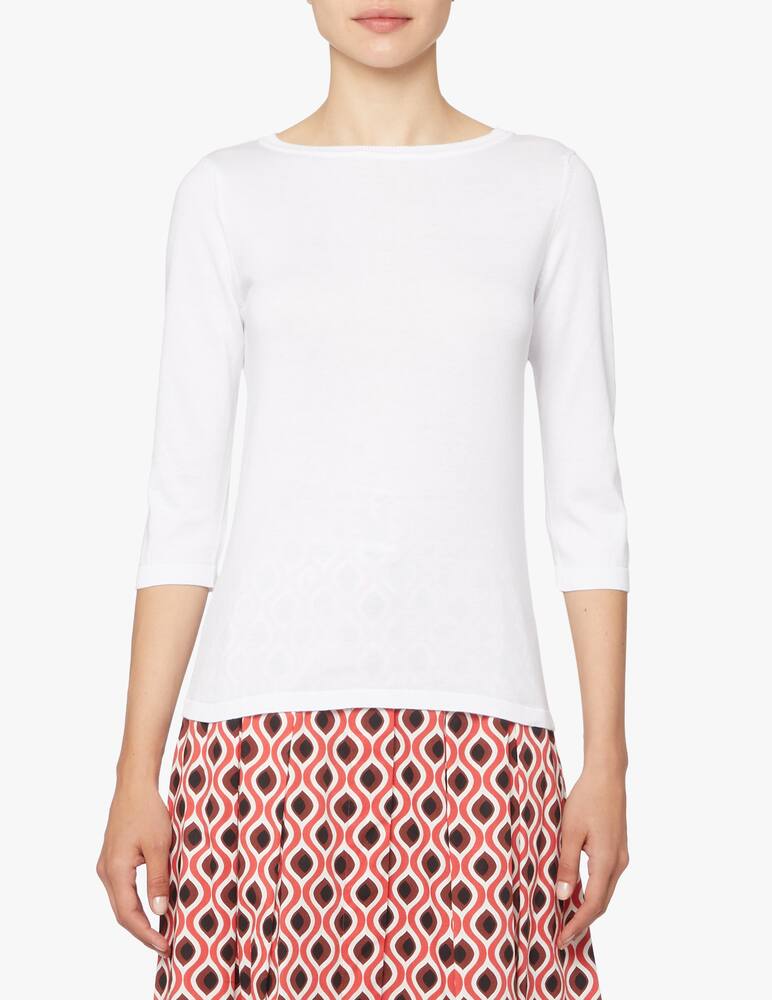 rinascente Rinascente Collection Boat neck cotton sweater