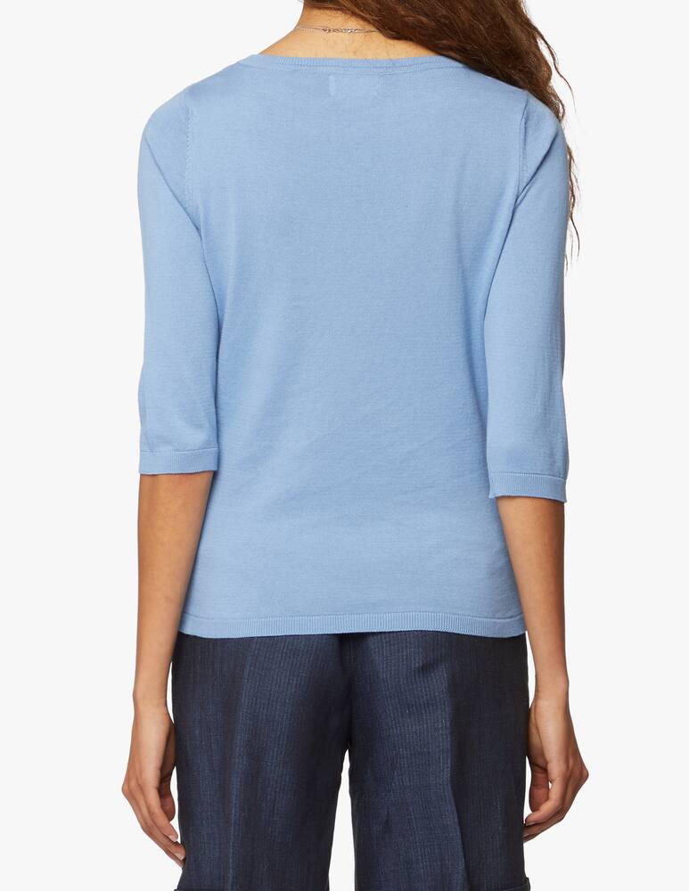 rinascente Rinascente Collection Boat neck cotton sweater