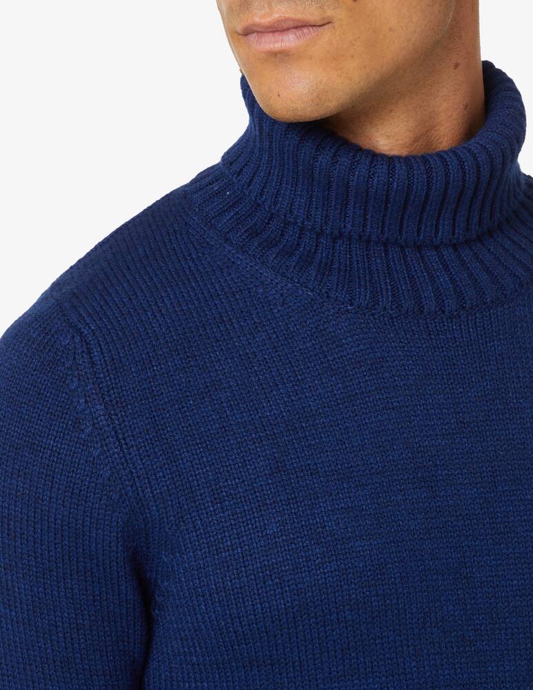 rinascente At.p.co Mixed wool turtleneck - Blue