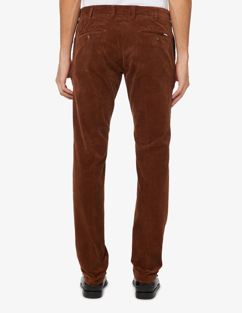 rinascente At.p.co Pantalone chino jack velluto 1000r - Marrone