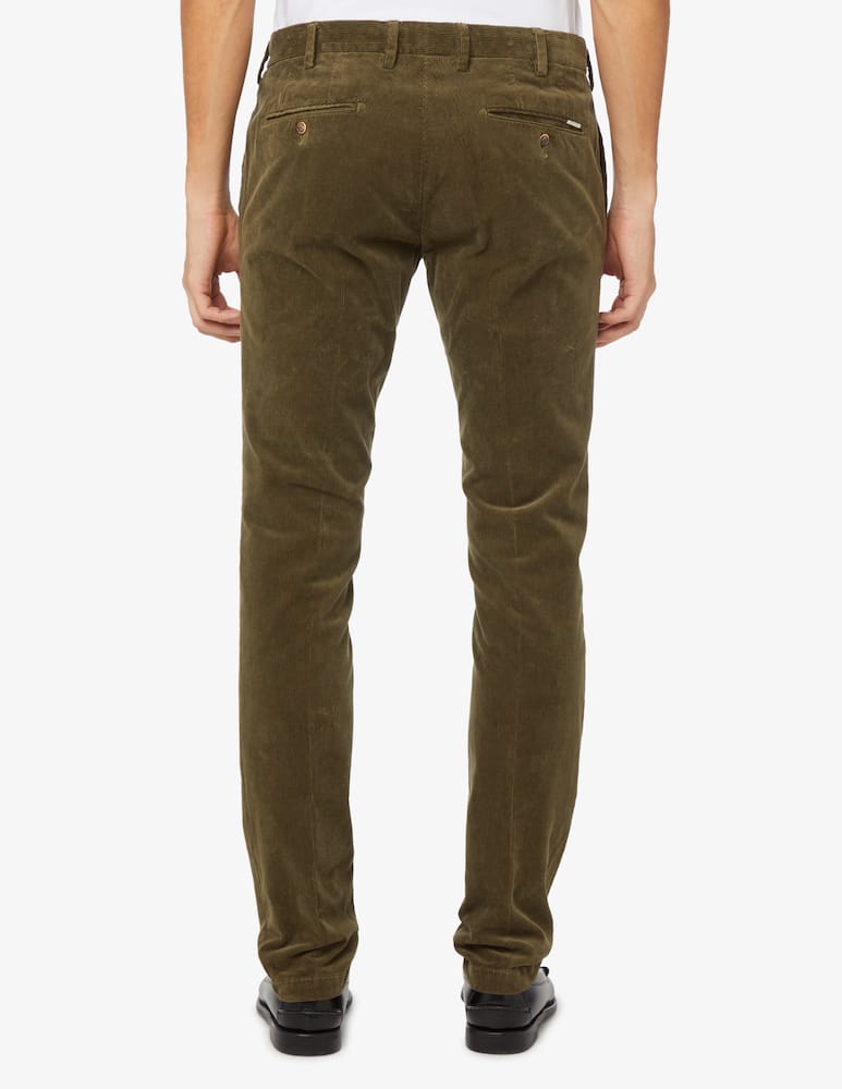 rinascente At.p.co Corduroy jack chino pant - Green