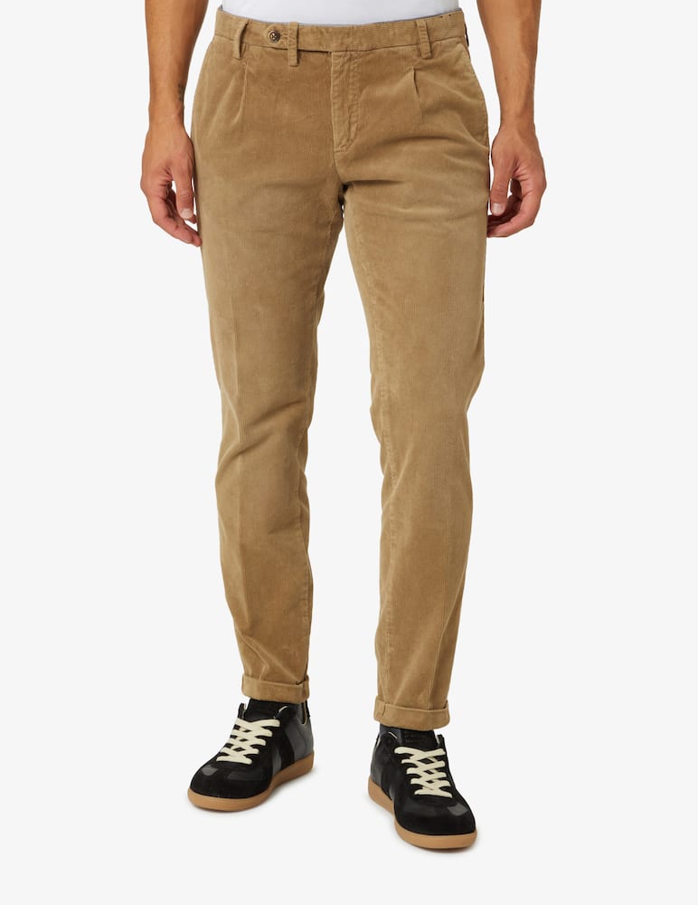 At.p.co Pantalone chino sasa pence in velluto 1000r - Beige - immagine 2 At.p.co Pantalone chino sasa pence in velluto 1000r - Beige - immagine 2