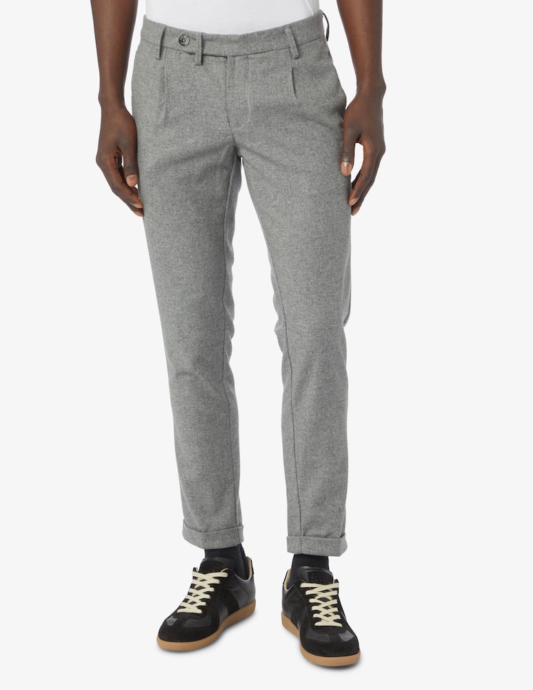 rinascente At.p.co Pantalone chino sasa 1p in lana - Grigio