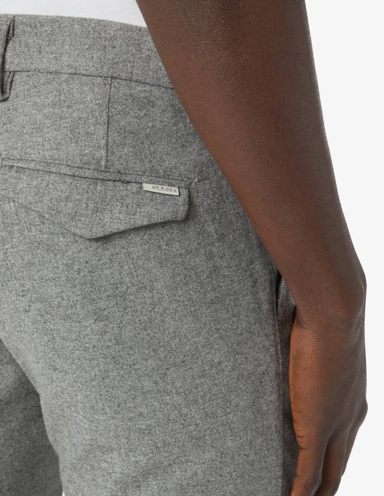 rinascente At.p.co Pantalone chino sasa 1p in lana - Grigio
