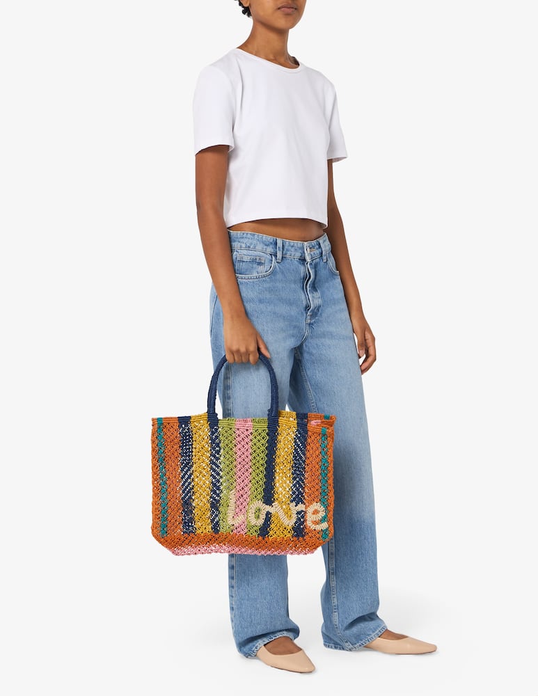 rinascente The Jacksons Lavinia love shopper bag