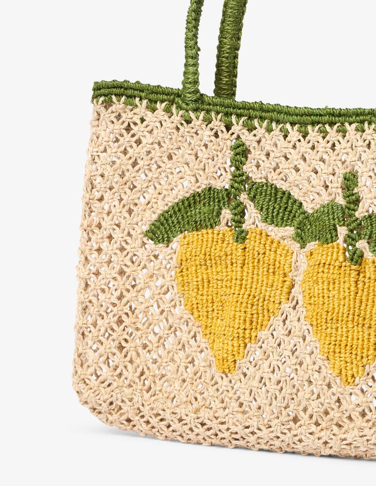 rinascente The Jacksons Lemon tracy xs tote bag