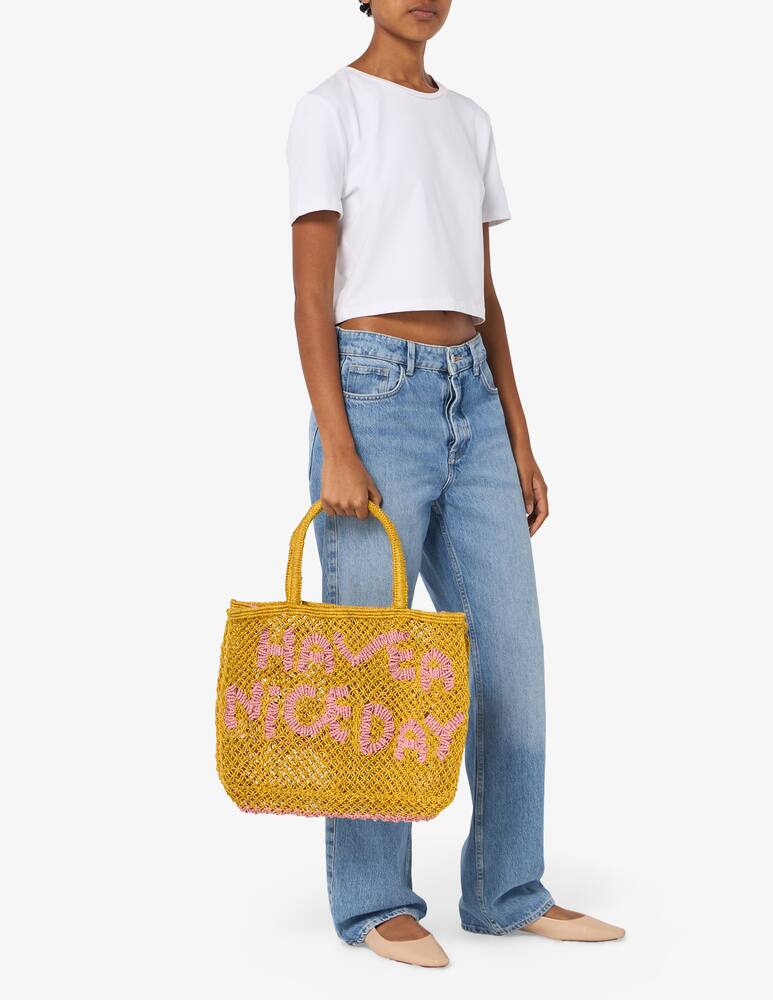 rinascente The Jacksons Have a Nice Day tote bag