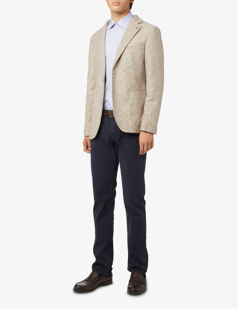 rinascente At.p.co Fantasy wool alan blazer - Beige