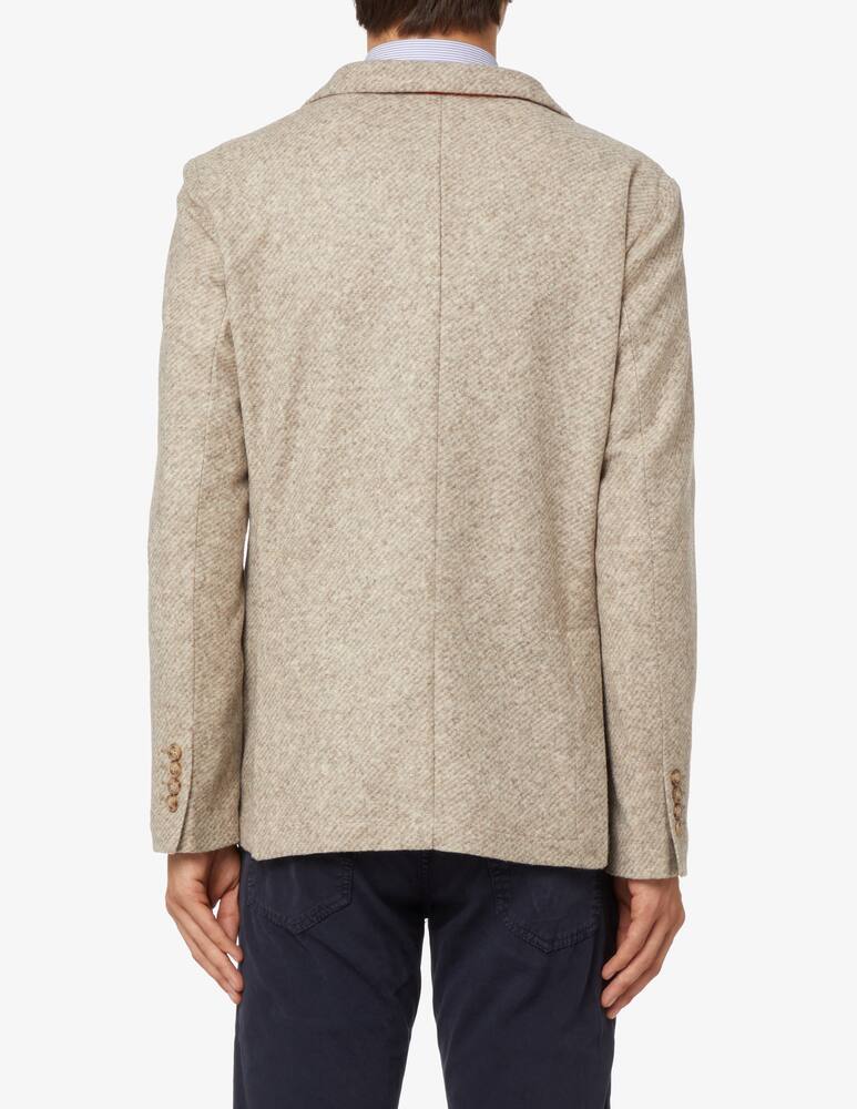 rinascente At.p.co Fantasy wool alan blazer - Beige