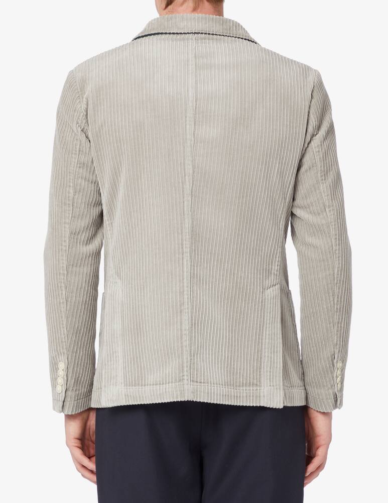 rinascente At.p.co Giacca blazer alan velluto costa roccia - Grigio