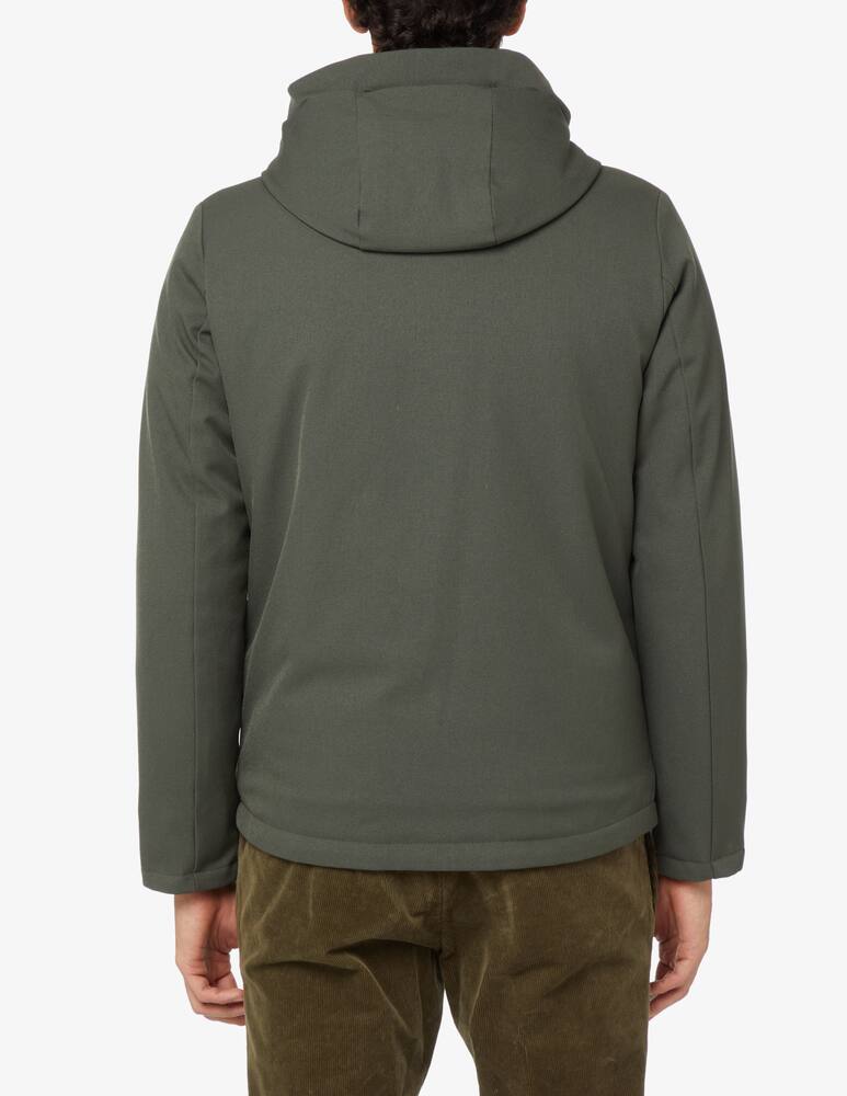 rinascente At.p.co Giacca con cappuccio corto floyd effetto lana - Verde