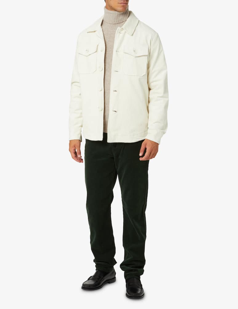 At.p.co Rock corduroy overshirt jacket - White - picture 2