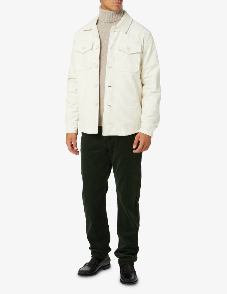 rinascente At.p.co Rock corduroy overshirt jacket - White