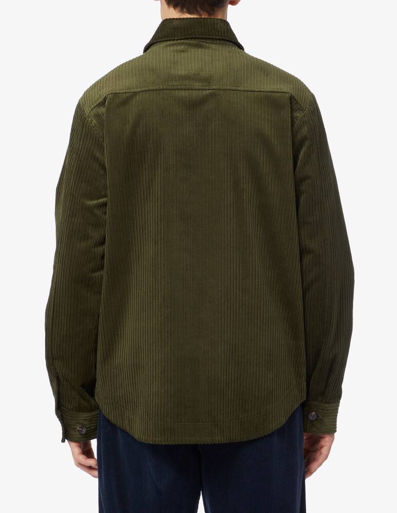 rinascente At.p.co Giacca overshirt velluto costa roccia - Verde