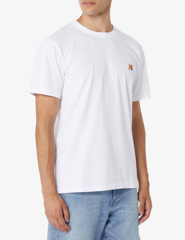 rinascente Maison Kitsune Classic fox patch t-shirt - White