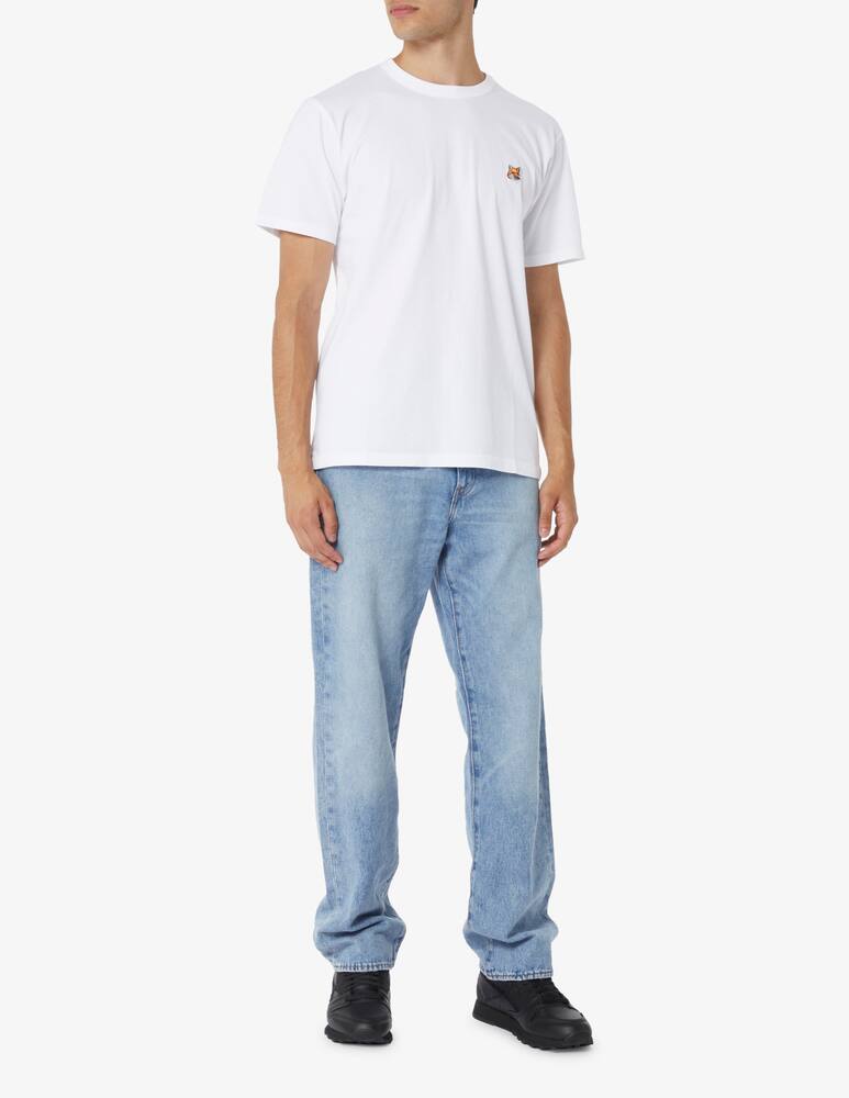 rinascente Maison Kitsune Classic fox patch t-shirt - White