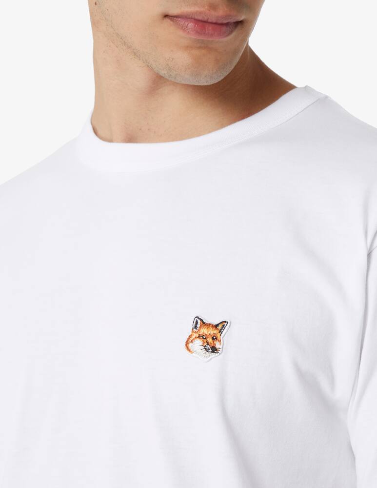 rinascente Maison Kitsune Classic fox patch t-shirt - White