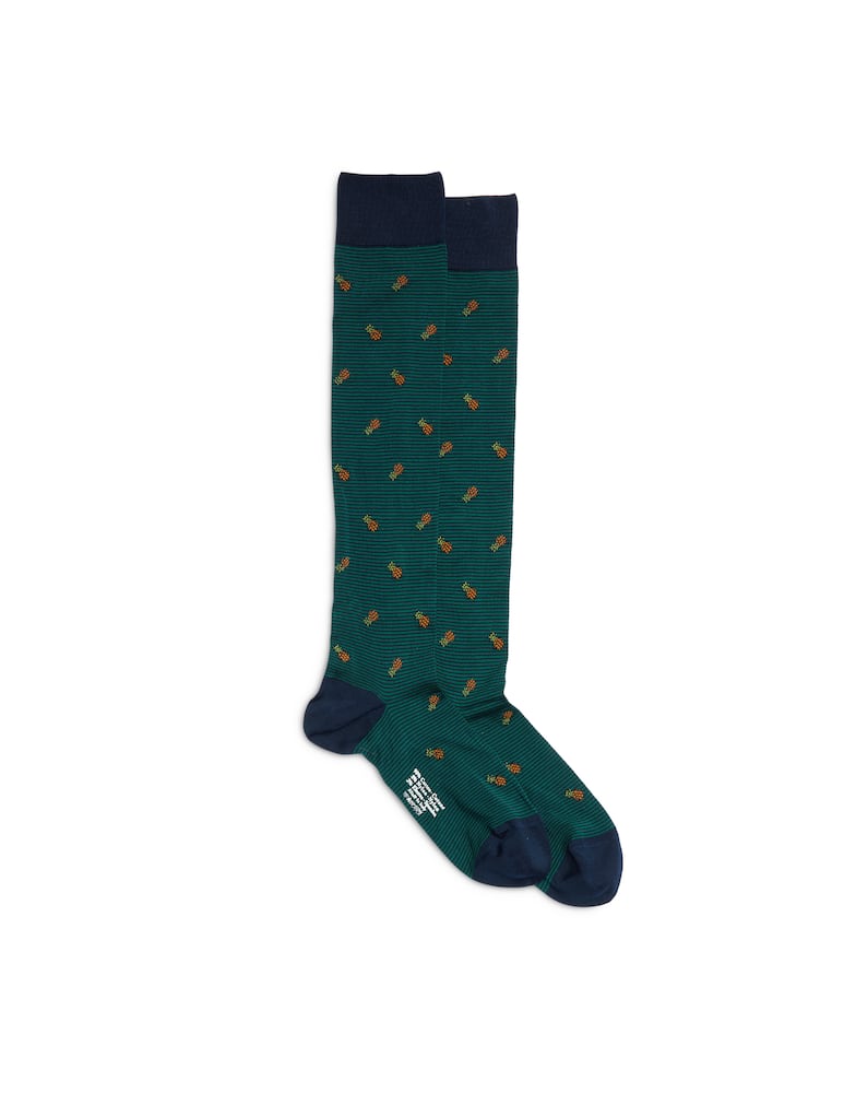 rinascente Sorley Long socks - blue