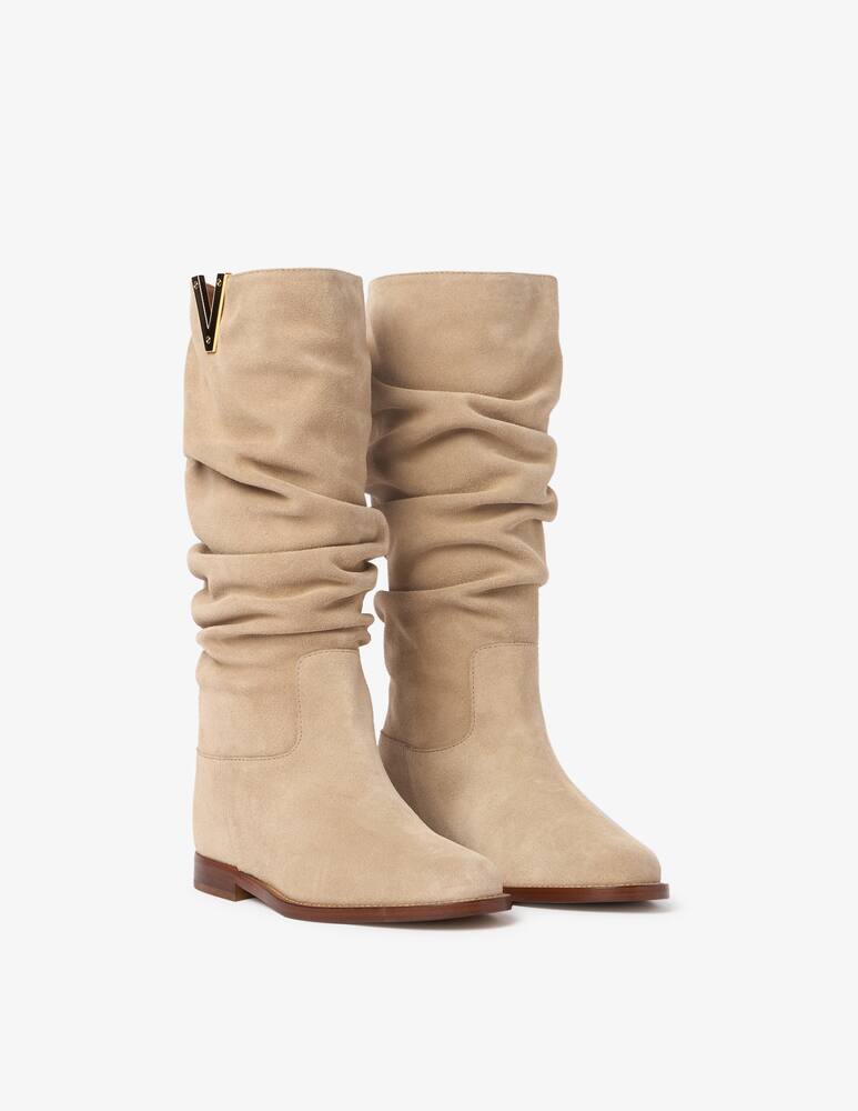 rinascente VIA ROMA 15 Suede mid-height boots