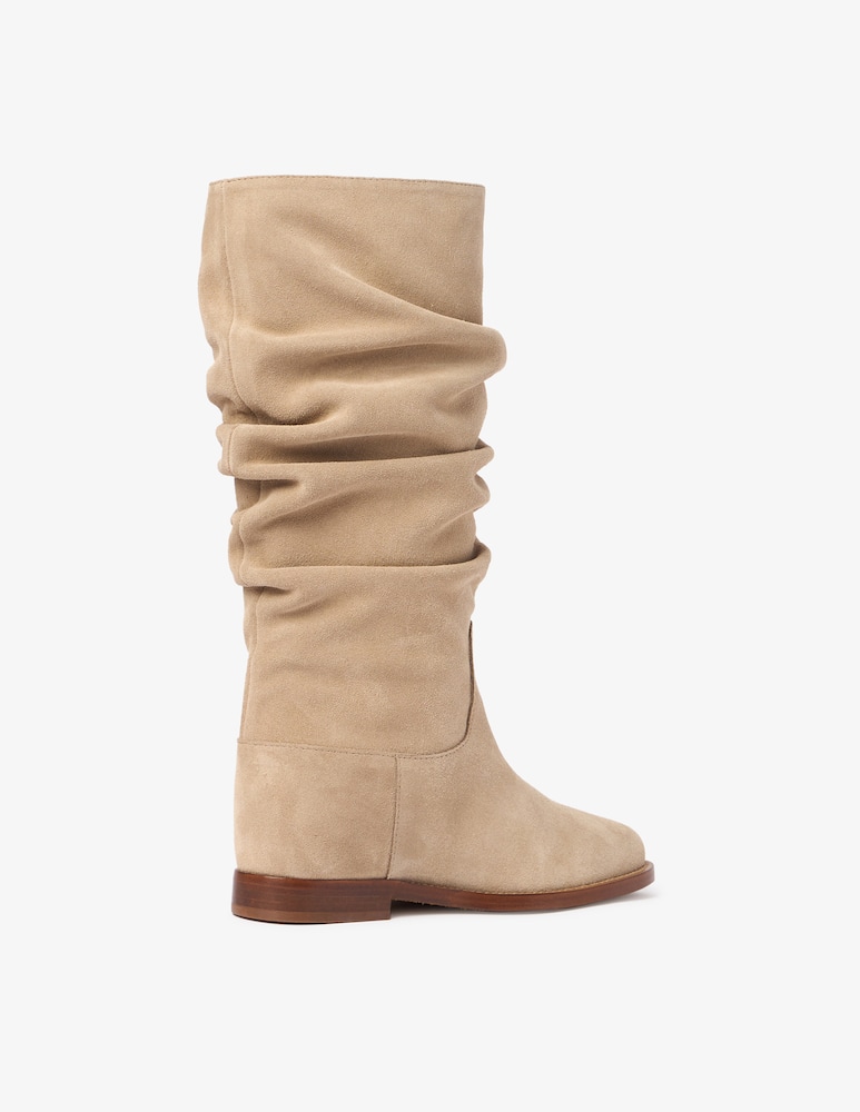 VIA ROMA 15 Suede mid-height boots - picture 3 VIA ROMA 15 Suede mid-height boots - picture 3