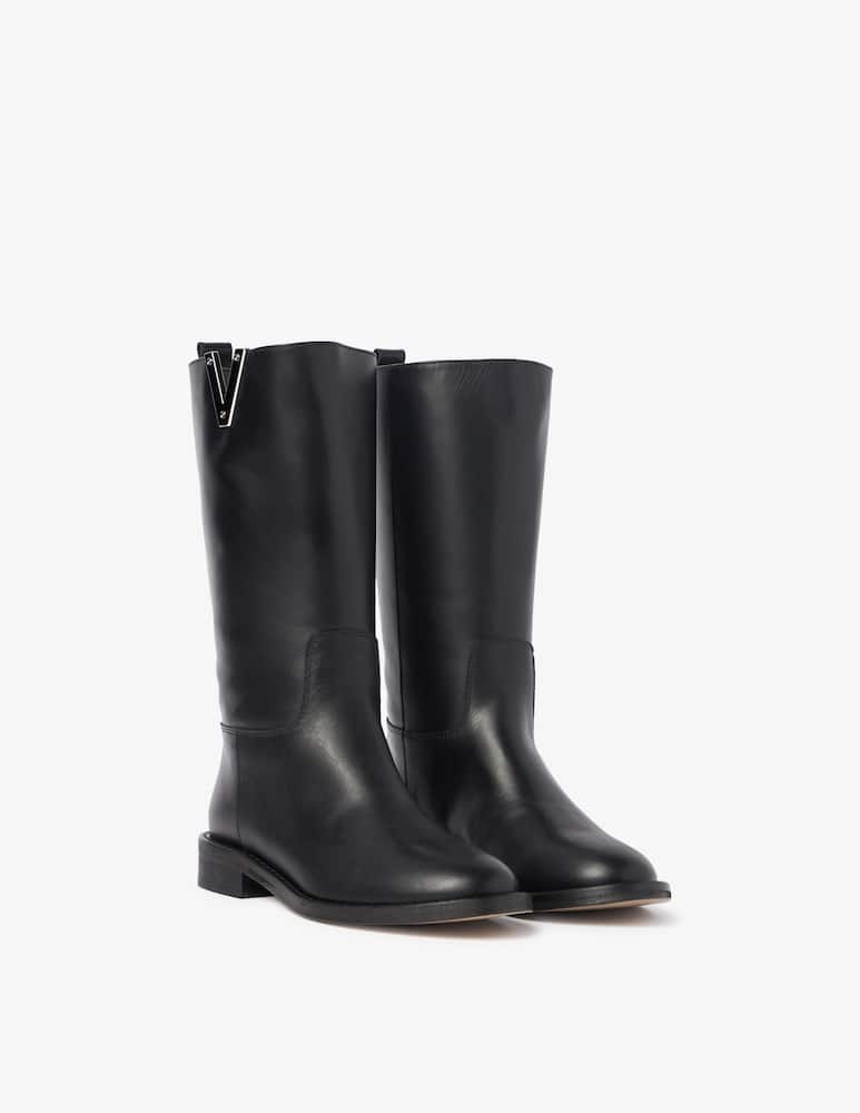 rinascente VIA ROMA 15 Mid leather boots