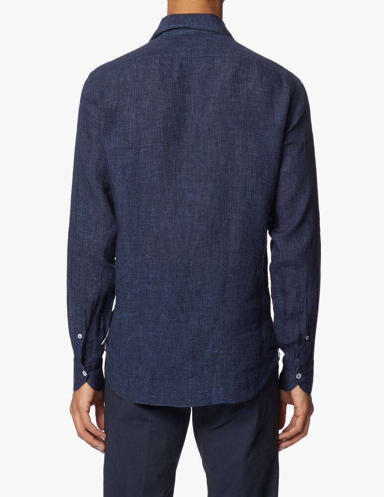 rinascente Giannetto Portofino Camicia in lino tinto