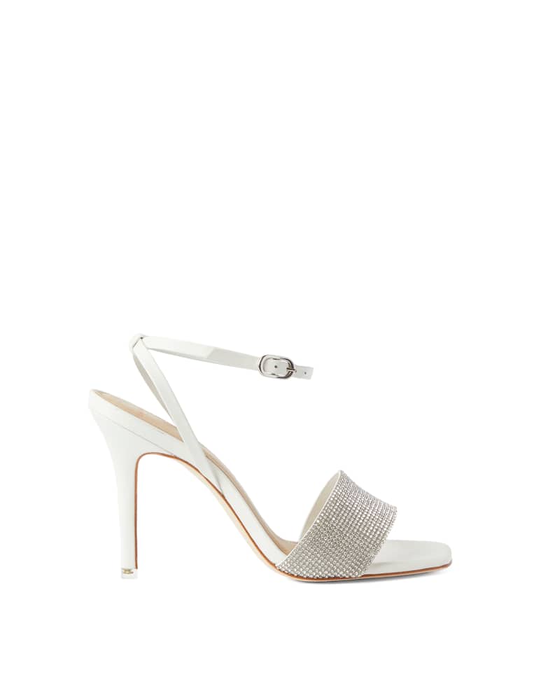 Black Suede Studio Marisa heeled sandals - white - picture 1 Black Suede Studio Marisa heeled sandals - white - picture 1