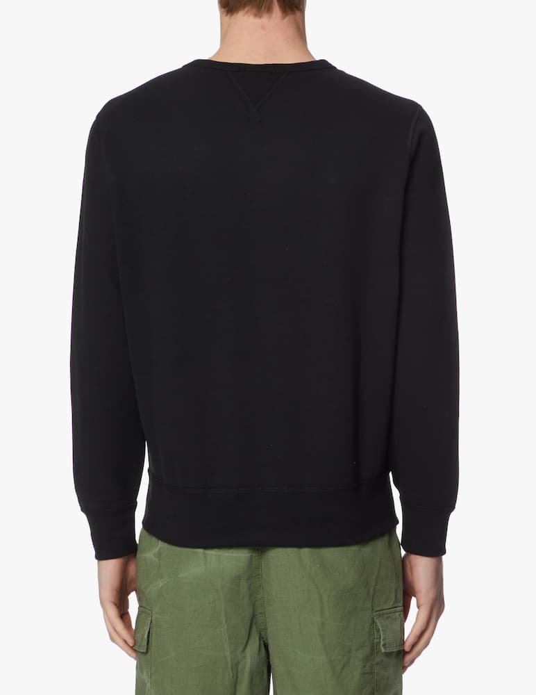 rinascente Polo Ralph Lauren Rl crewneck sweatshirt - black