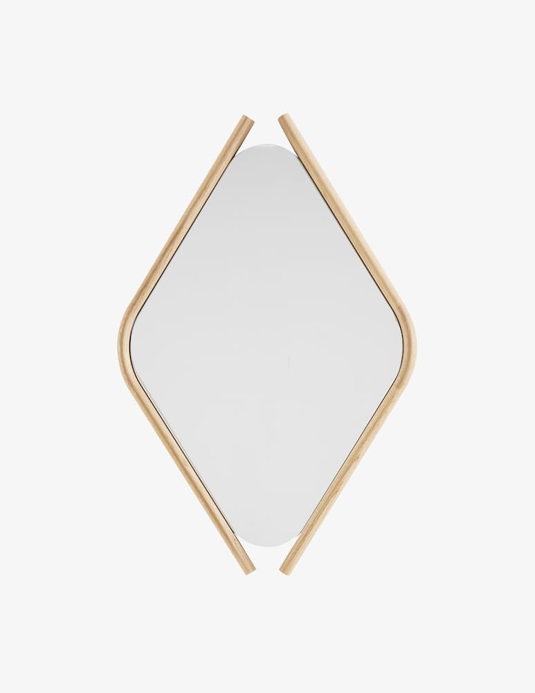 Morica Design Mirror with frame Wood Eye - picture 1 Morica Design Mirror with frame Wood Eye - picture 1