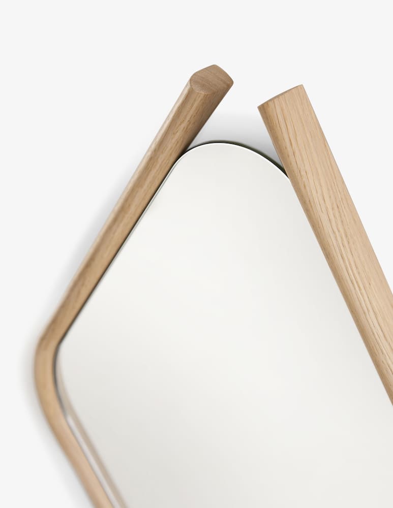 Morica Design Mirror with frame Wood Eye - picture 2 Morica Design Mirror with frame Wood Eye - picture 2