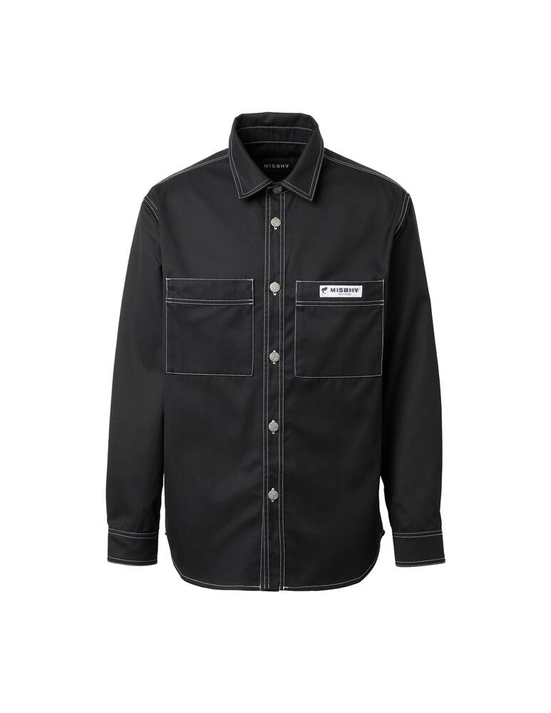 rinascente Misbhv Recordings overshirt black