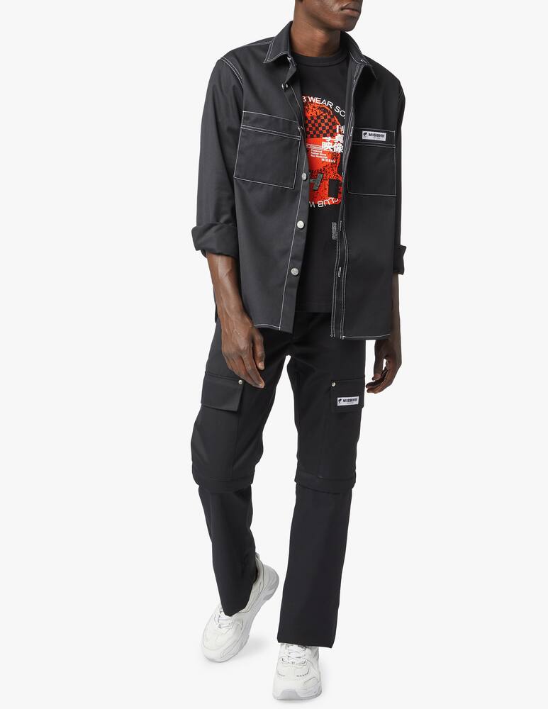 rinascente Misbhv Recordings overshirt black