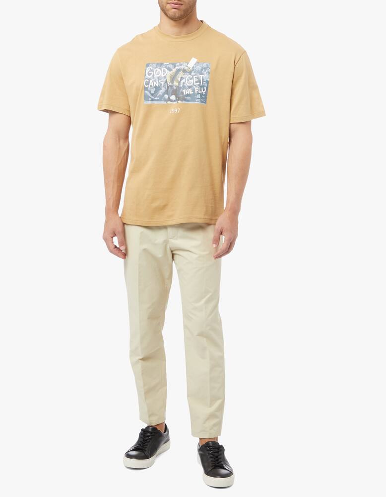 rinascente Throwback T-shirt god can't get the flu