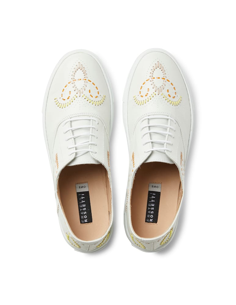 rinascente Fratelli Rossetti Sneaker in pelle Hobo - bianco