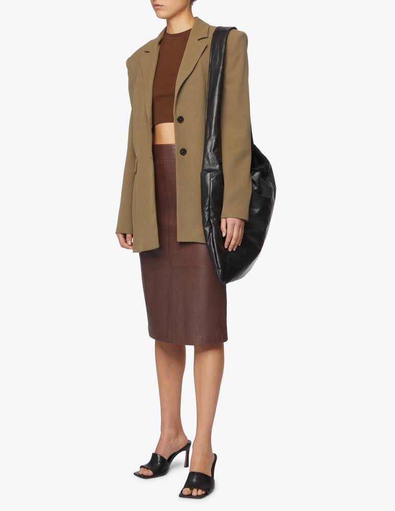 rinascente KASSL Editions Bag Square Small Oil - black