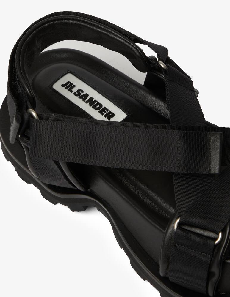 rinascente Jil Sander Wedge sandals - black