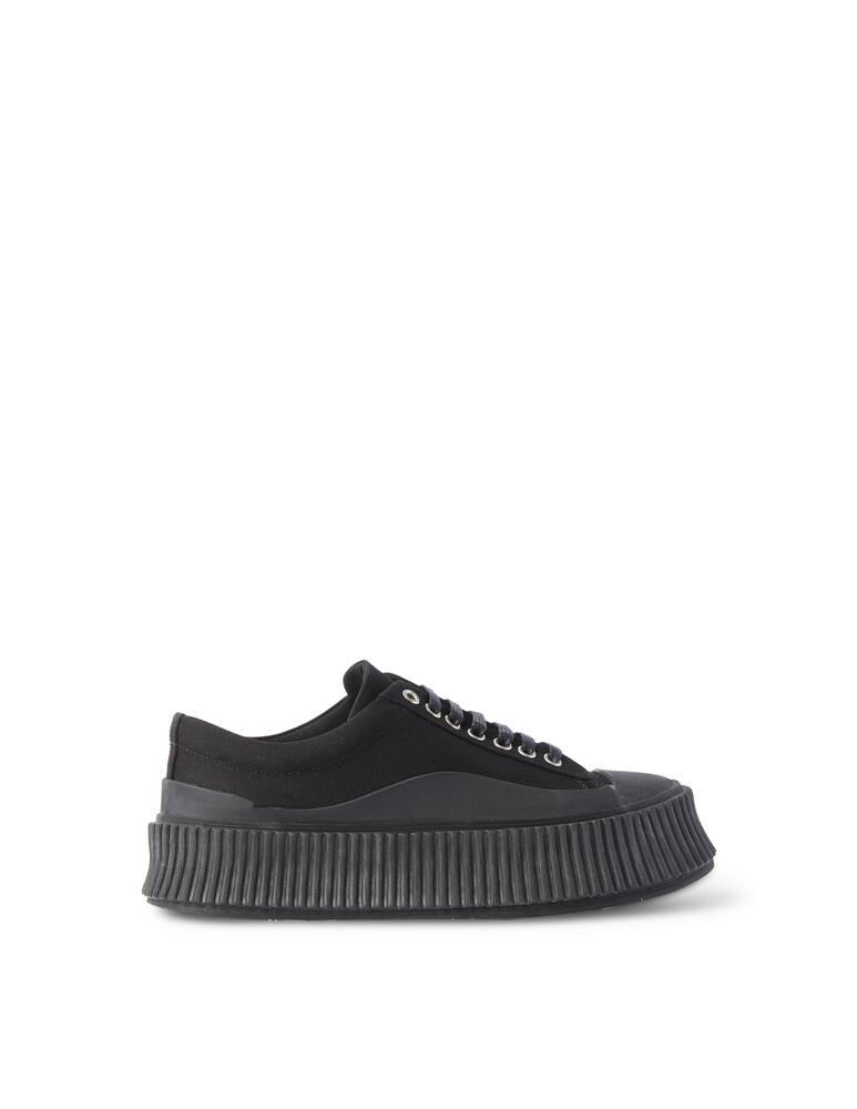 rinascente Jil Sander Sneakers basse in tela - nero