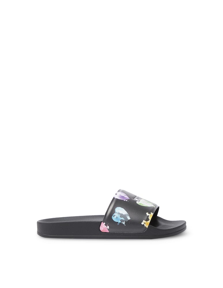MSGM Ciabatte in gomma con logo - nero - immagine 1 MSGM Ciabatte in gomma con logo - nero - immagine 1