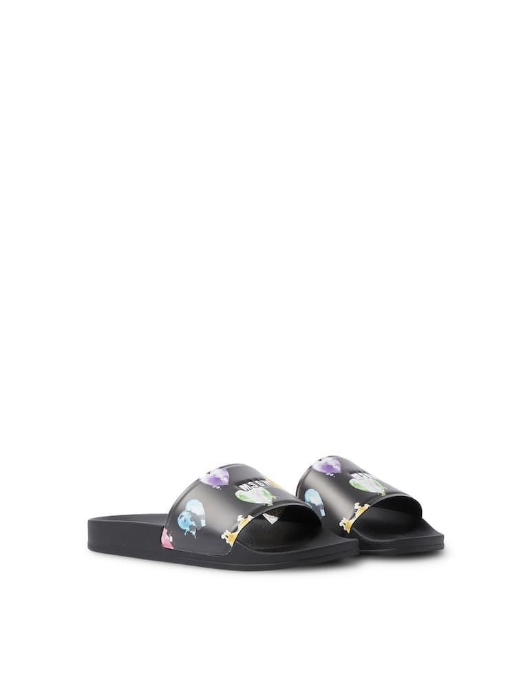 MSGM Ciabatte in gomma con logo - nero - immagine 2 MSGM Ciabatte in gomma con logo - nero - immagine 2