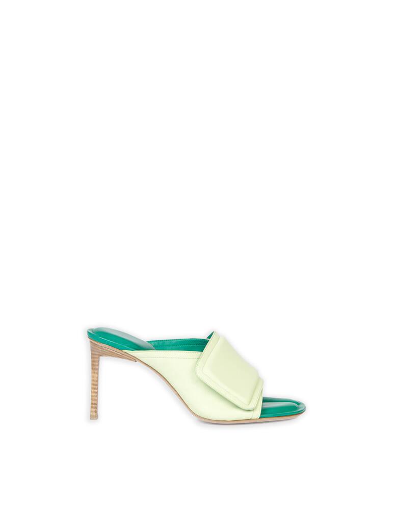Jacquemus Les Mules Aqua - green - picture 1 Jacquemus Les Mules Aqua - green - picture 1