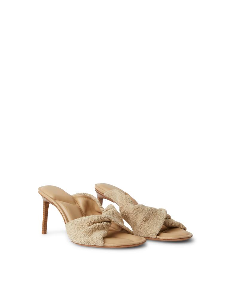 Jacquemus Les Mules Bagnu - beige - immagine 2 Jacquemus Les Mules Bagnu - beige - immagine 2