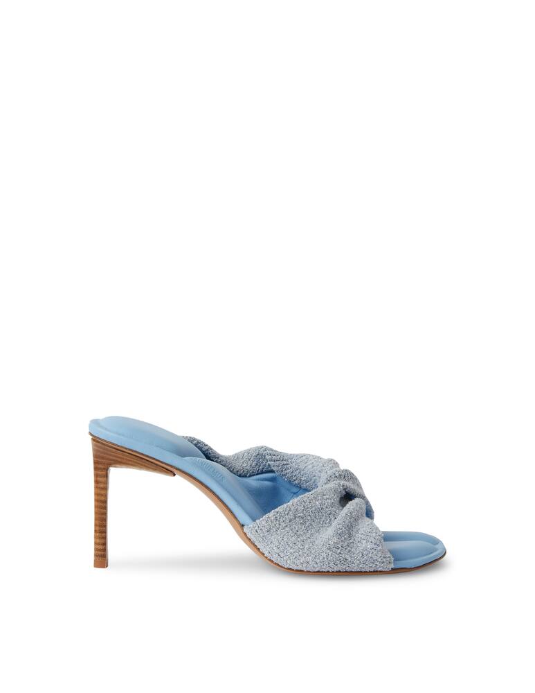 Jacquemus Les Mules Bagnu - light blue - picture 1 Jacquemus Les Mules Bagnu - light blue - picture 1